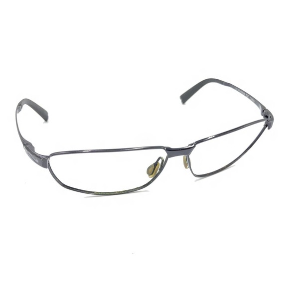 Nike Tour EV0744 001 Black Metal Rectangular Wrap Sunglasses Frames Designer - Picture 1 of 12